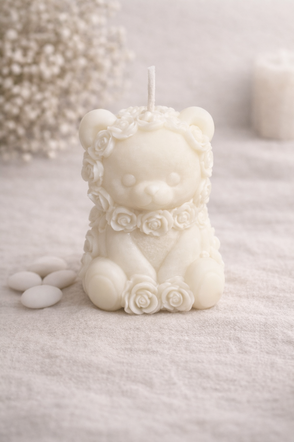 Candela Leoncino in cera di soia