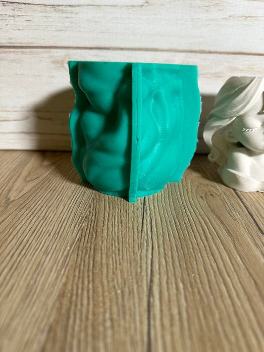 Stampo in silicone - Vaso con Bambina