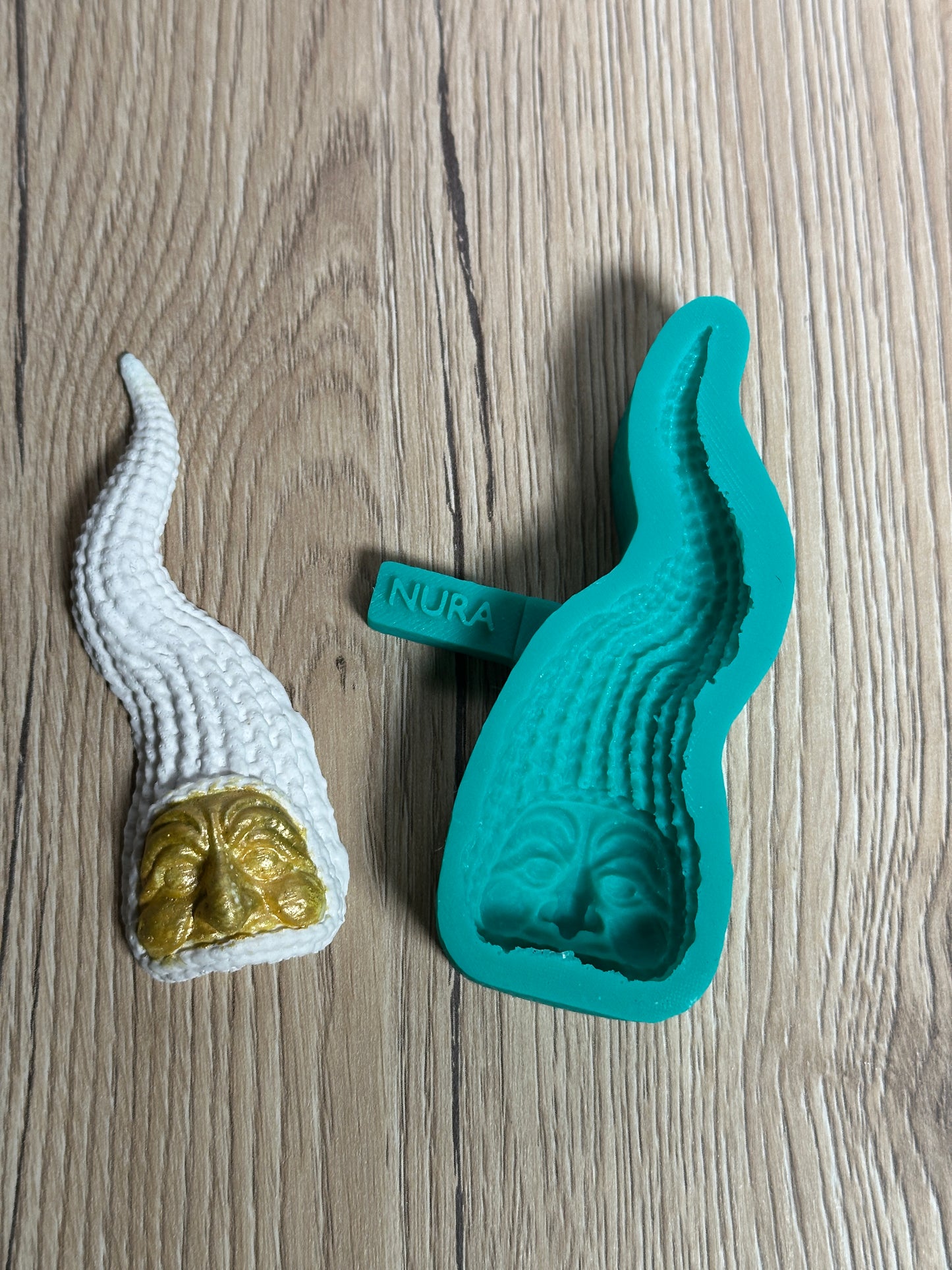 Stampo in silicone - Cornetto di Pulcinella