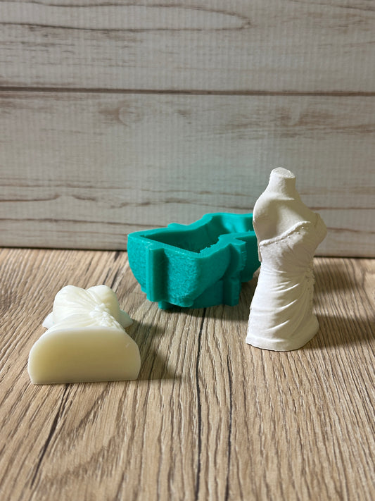 Stampo in silicone - Abito Elegante Donna