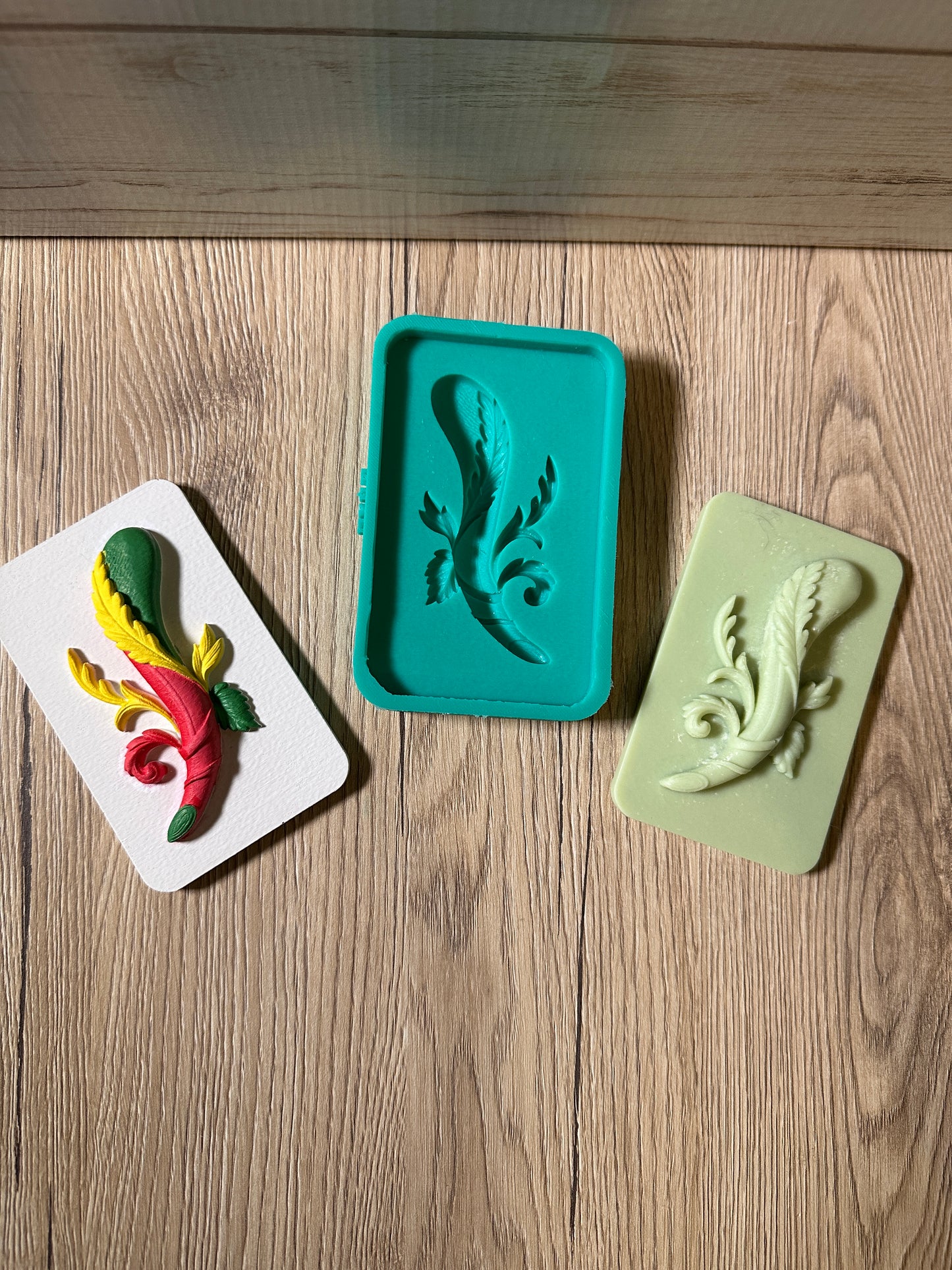 Stampo in silicone - Card Asso di Bastoni