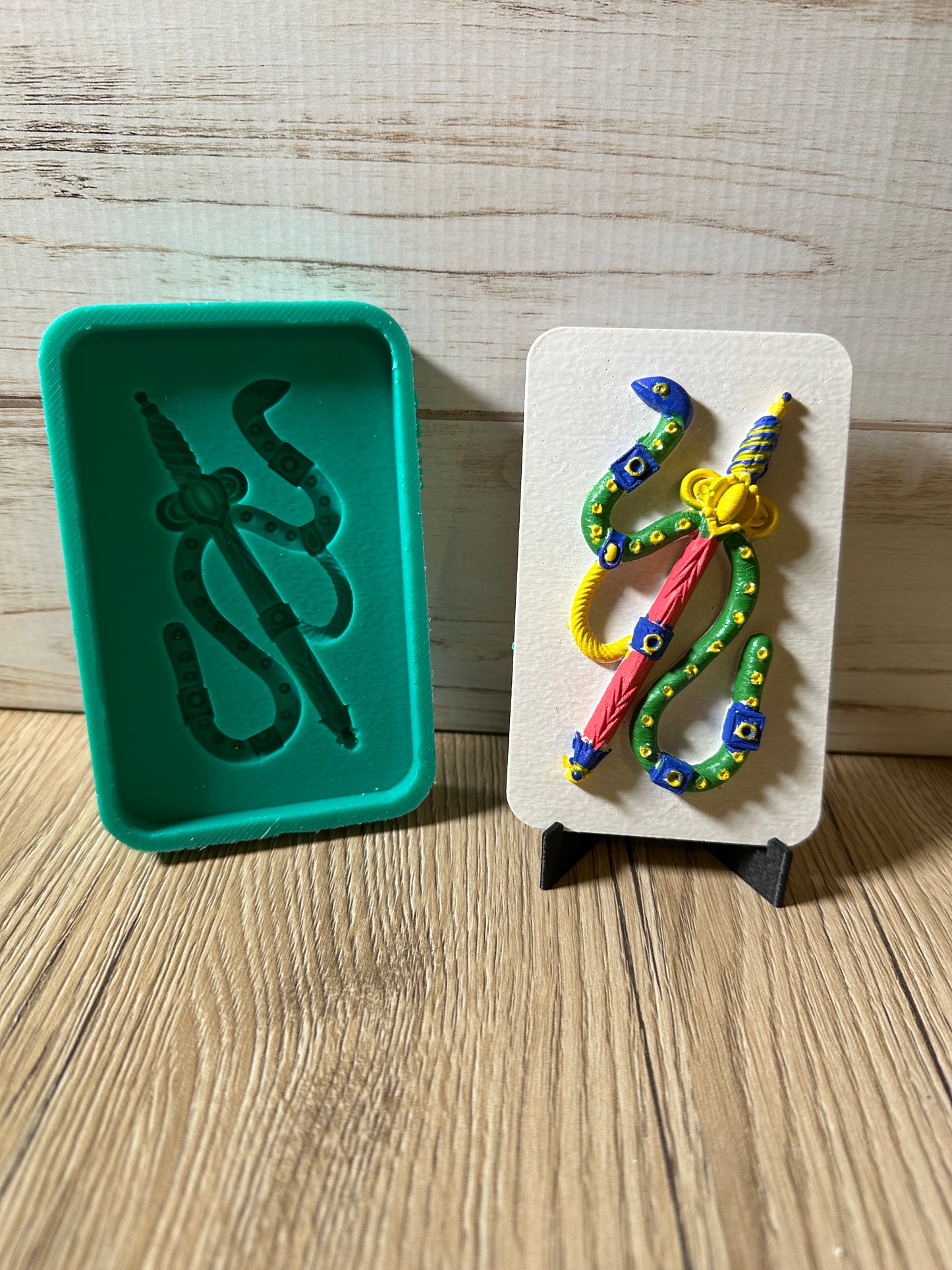 Stampo in silicone - Card Asso di Spade