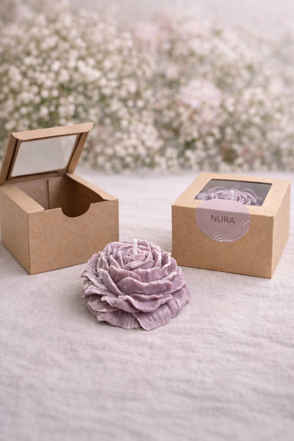 Candela Peonia Lavanda & Rosa