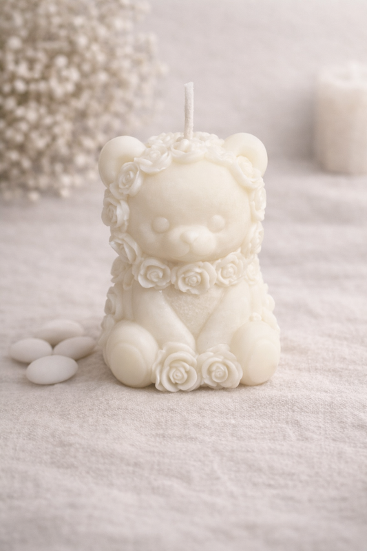 Candela Leoncino in cera di soia