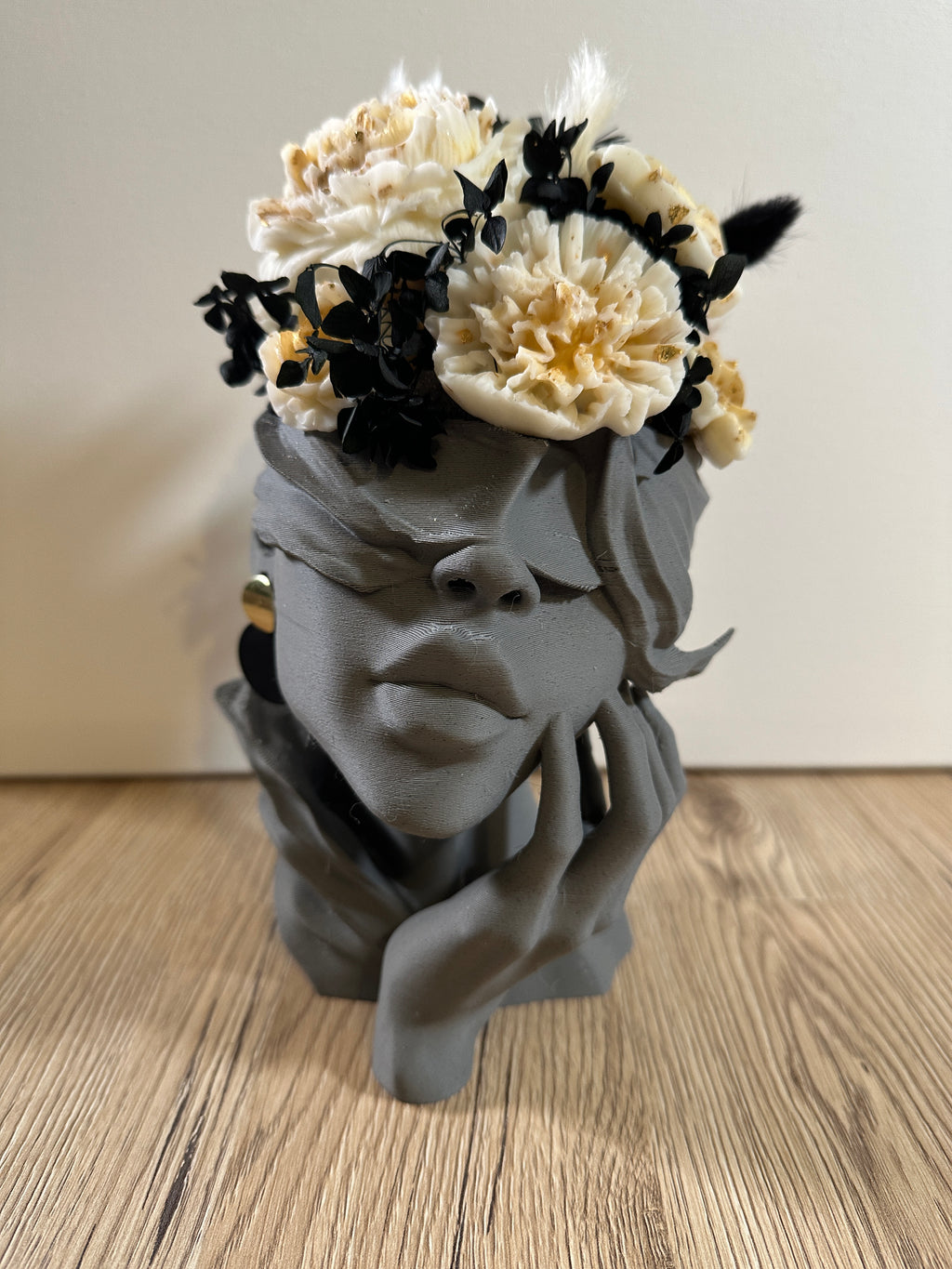 Grey and Gold Lady Luck Bouquet