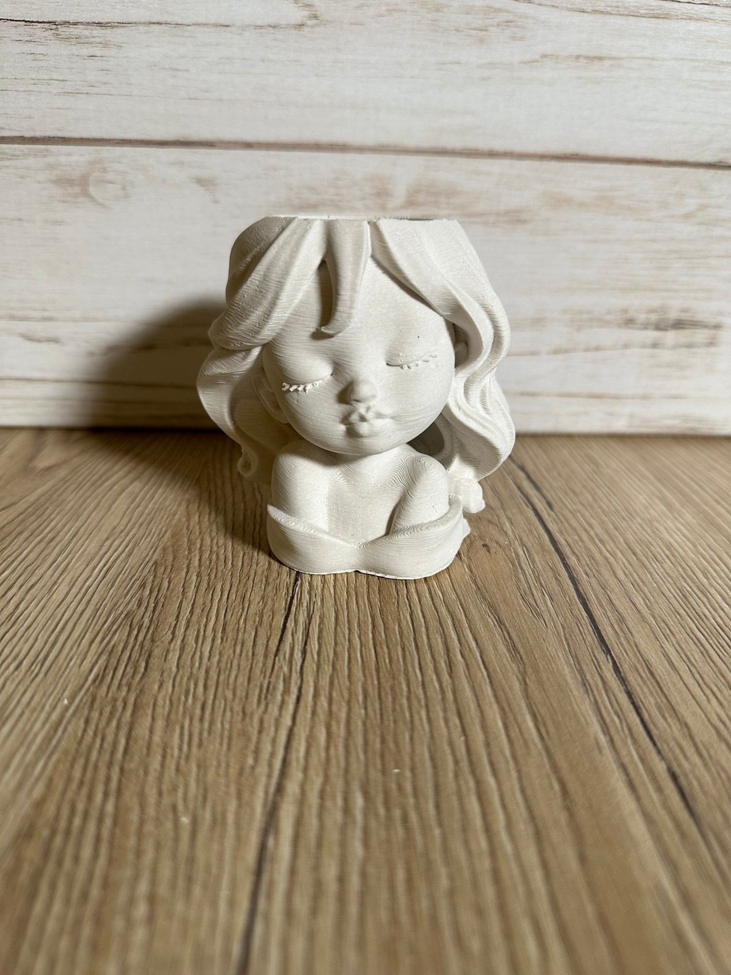 Stampo in silicone - Vaso con Bambina