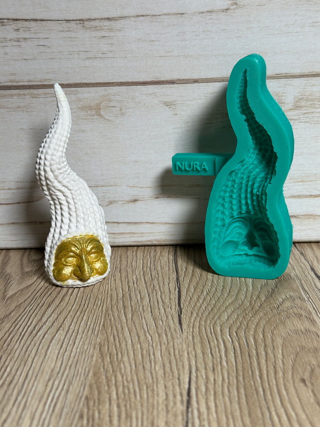 Stampo in silicone - Cornetto di Pulcinella