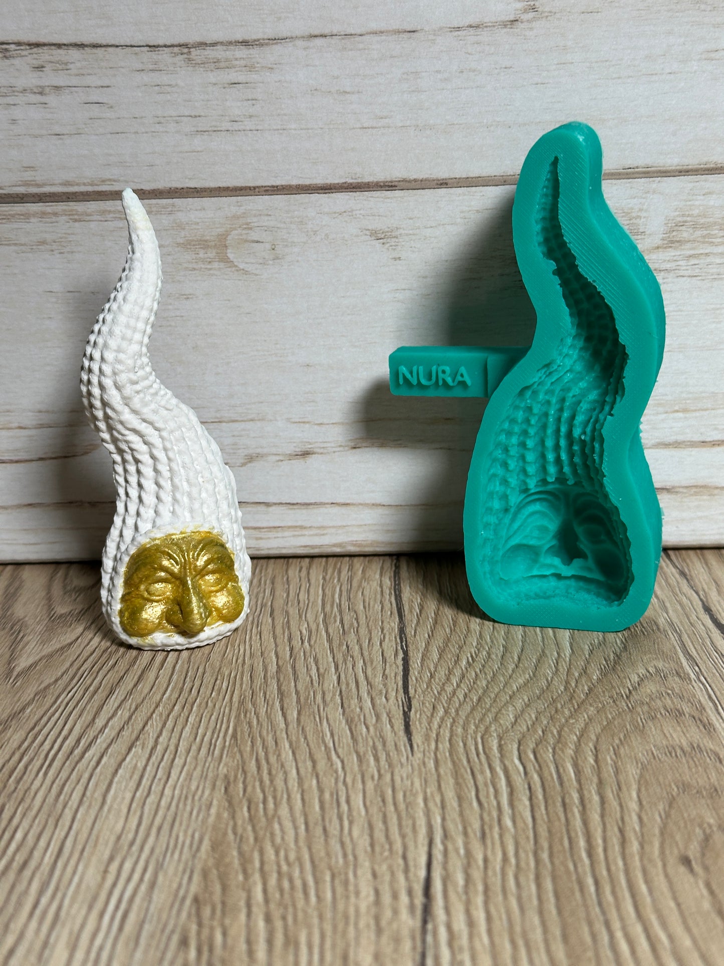 Stampo in silicone - Cornetto di Pulcinella