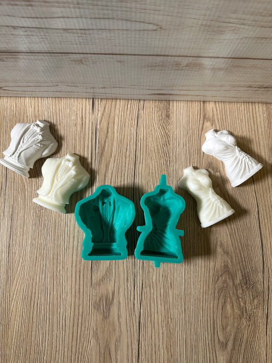 Stampo in silicone - Coppia Elegante
