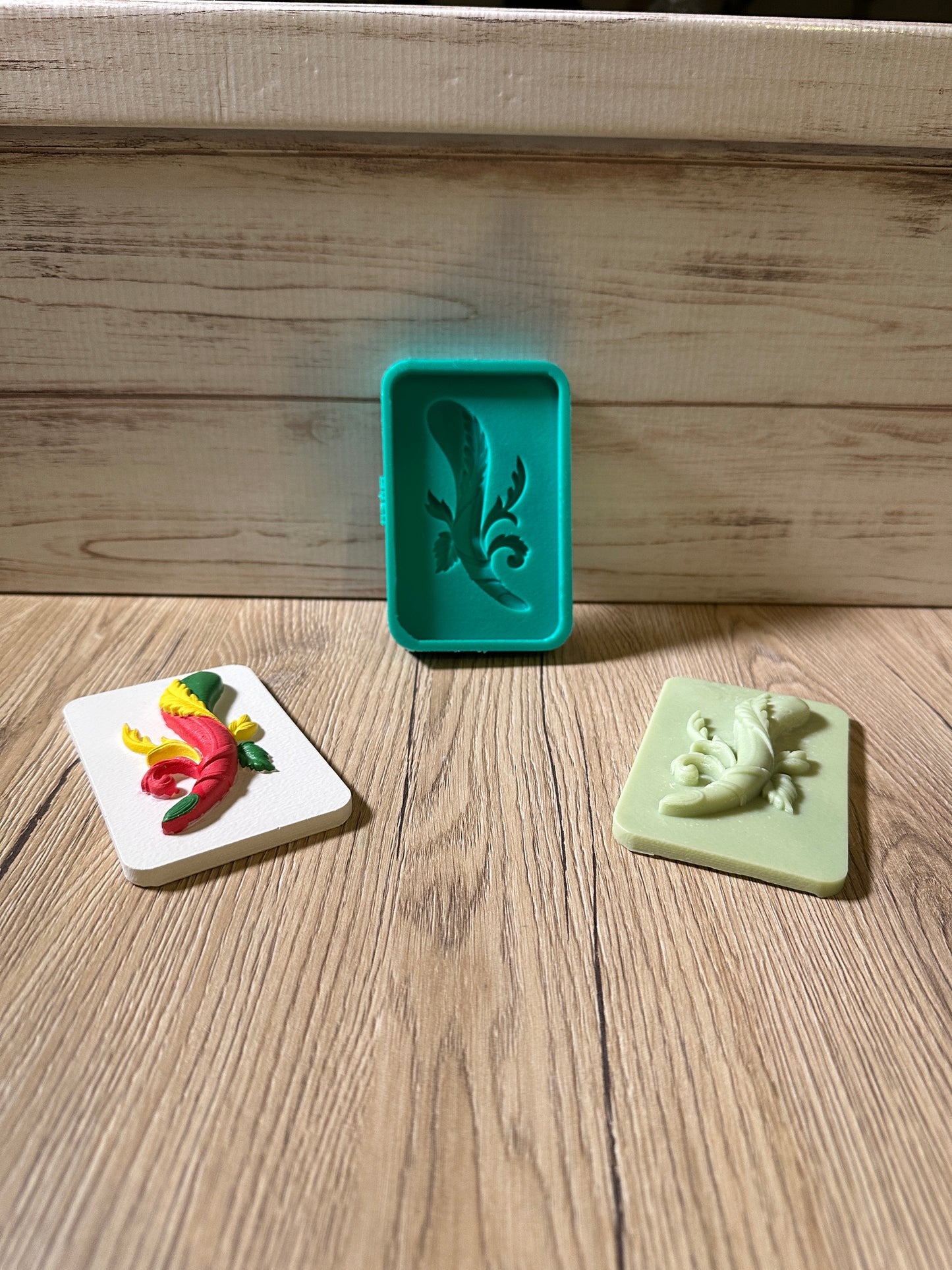 Stampo in silicone - Card Asso di Bastoni