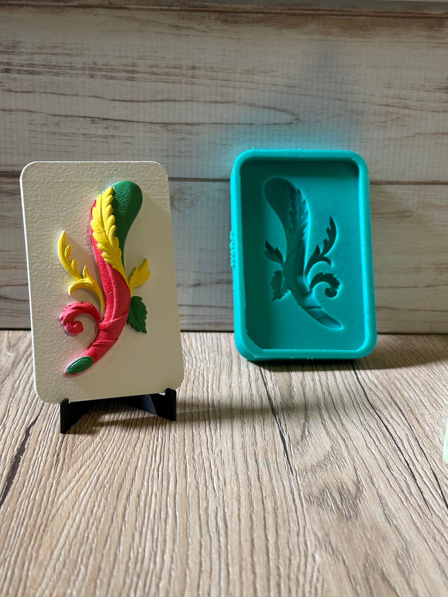 Stampo in silicone - Card Asso di Bastoni