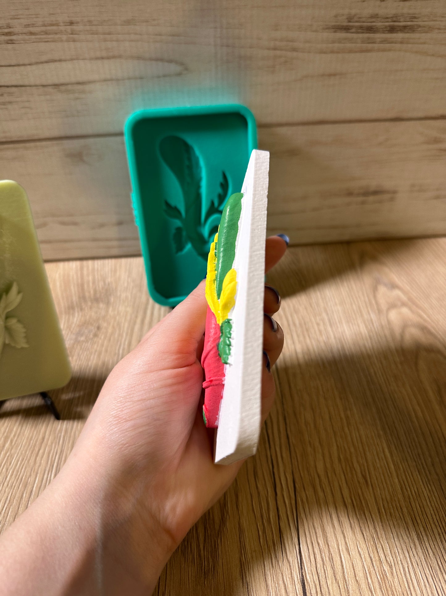 Stampo in silicone - Card Asso di Bastoni