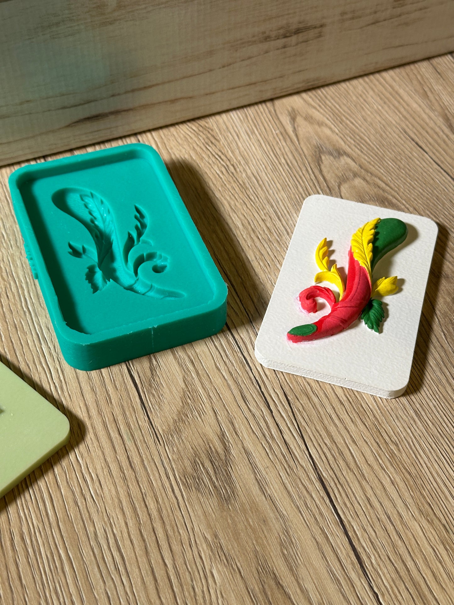 Stampo in silicone - Card Asso di Bastoni
