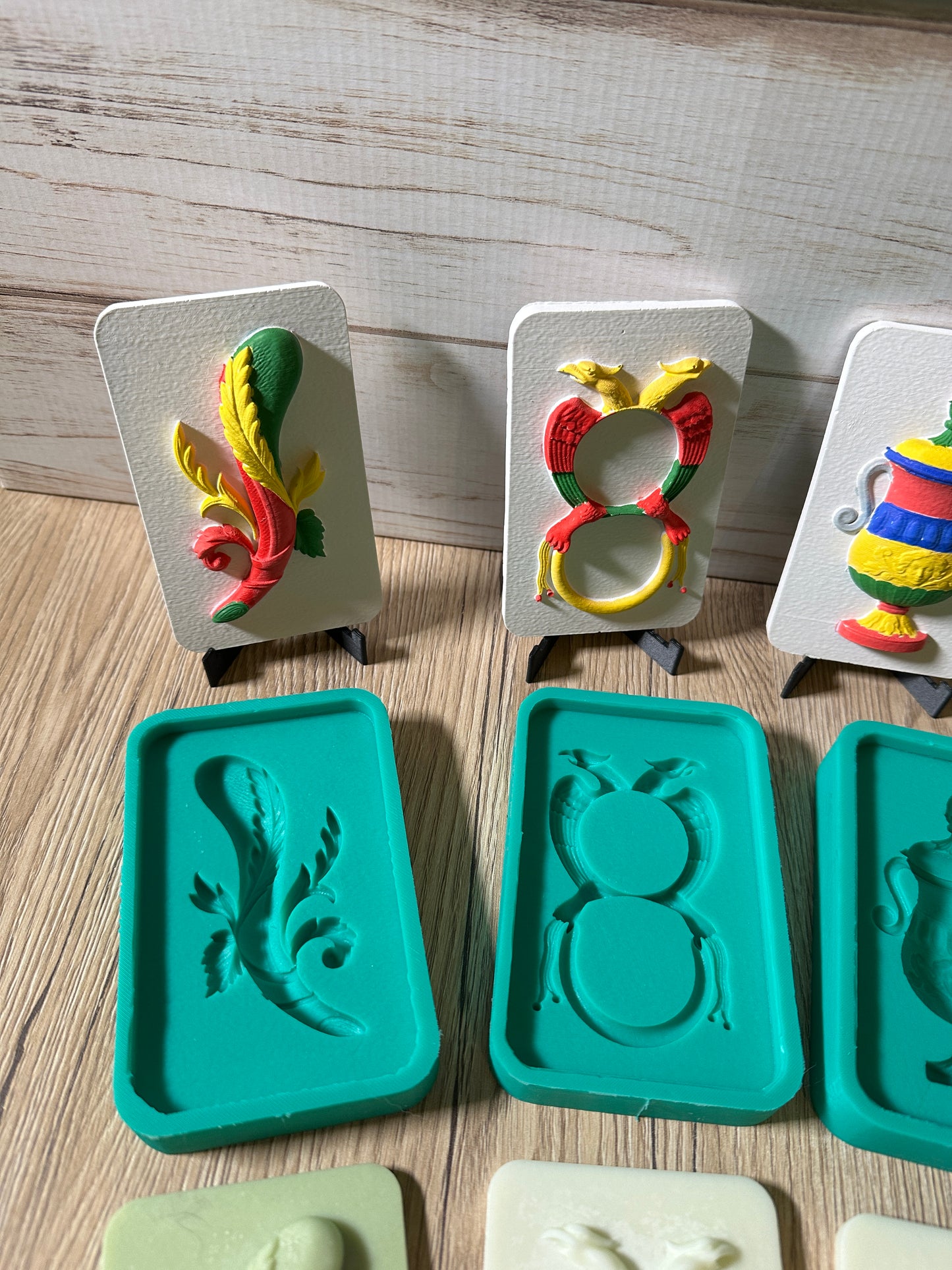 Stampo in silicone - Set 4 Assi Carte Napoletane