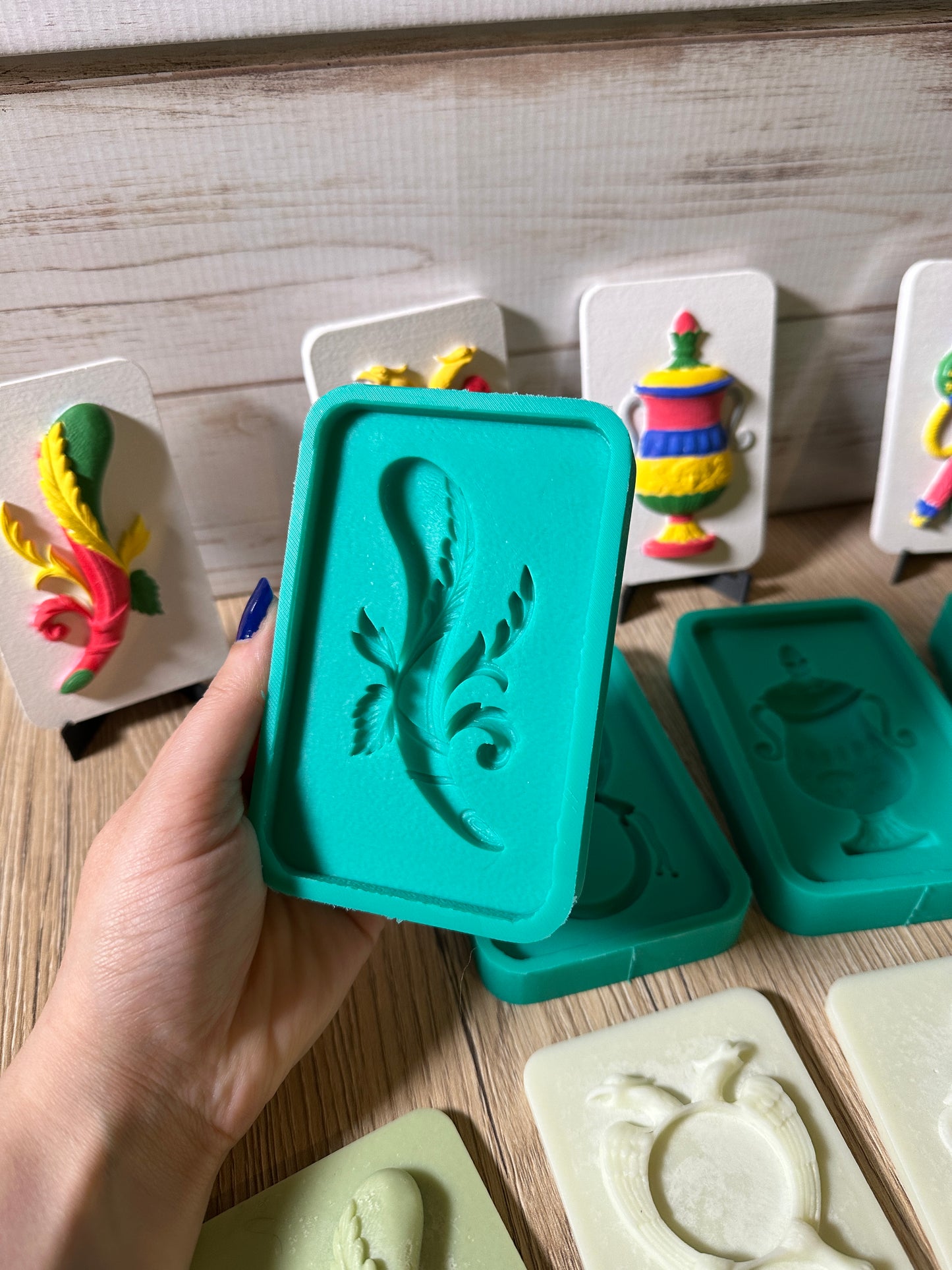 Stampo in silicone - Set 4 Assi Carte Napoletane