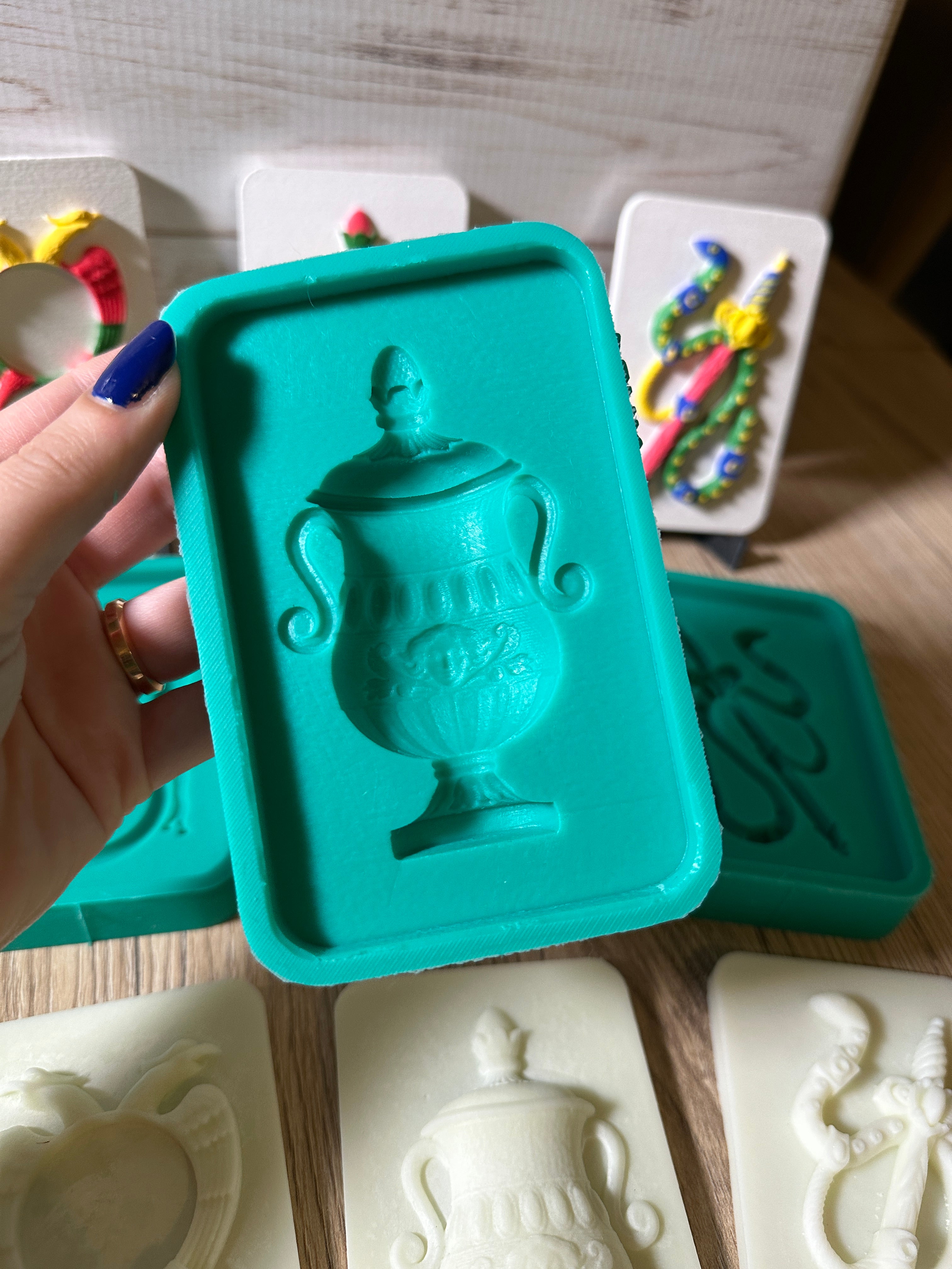 Stampo in silicone - Set 4 Assi Carte Napoletane