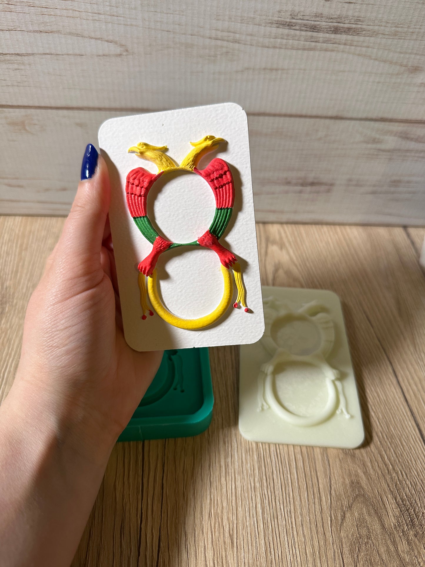 Stampo in silicone - Card Asso di Denari