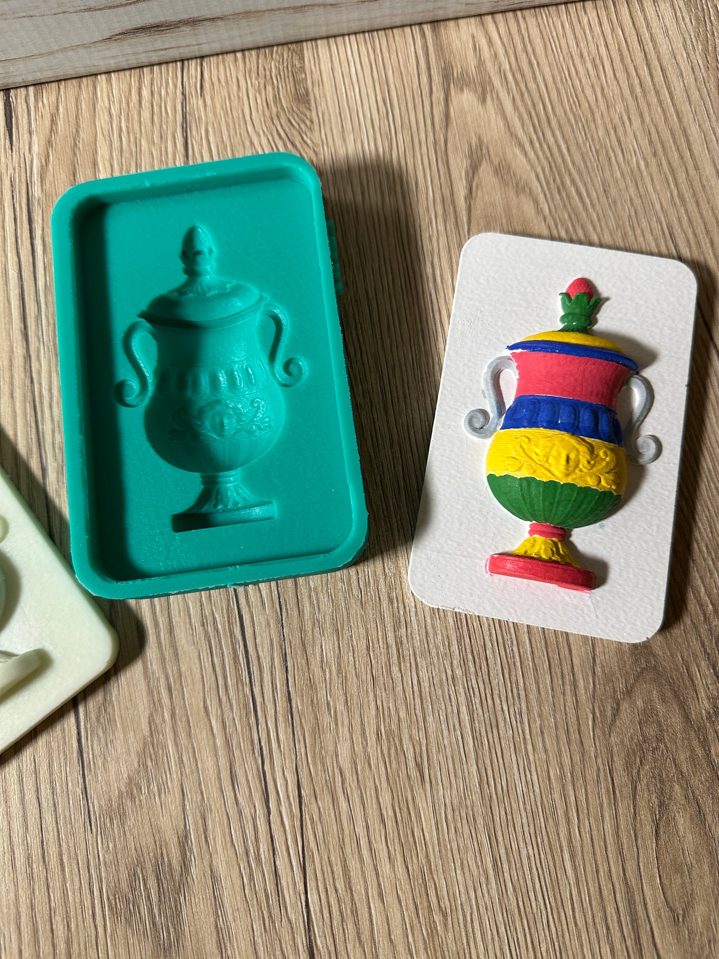 Stampo in silicone - Card Asso di Coppe