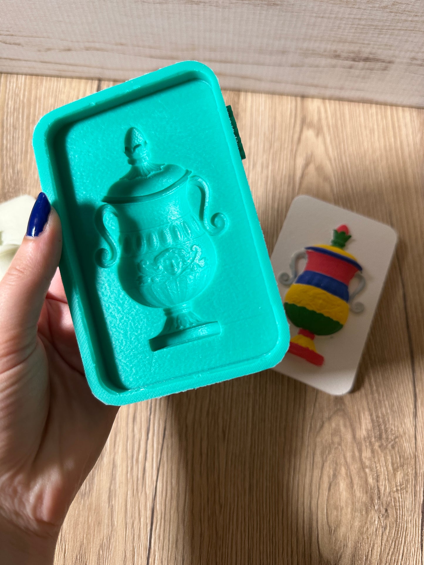 Stampo in silicone - Card Asso di Coppe