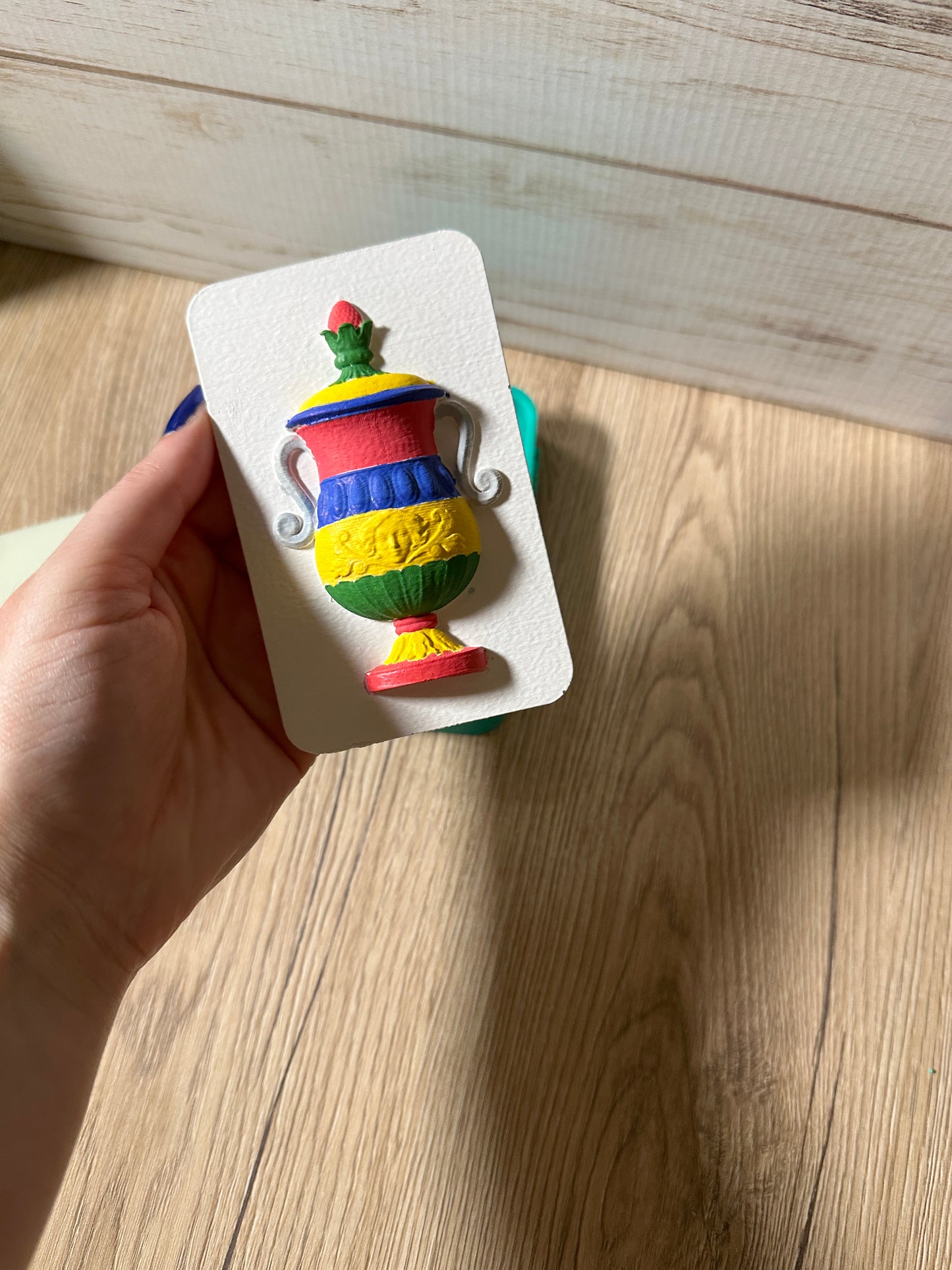 Stampo in silicone - Card Asso di Coppe