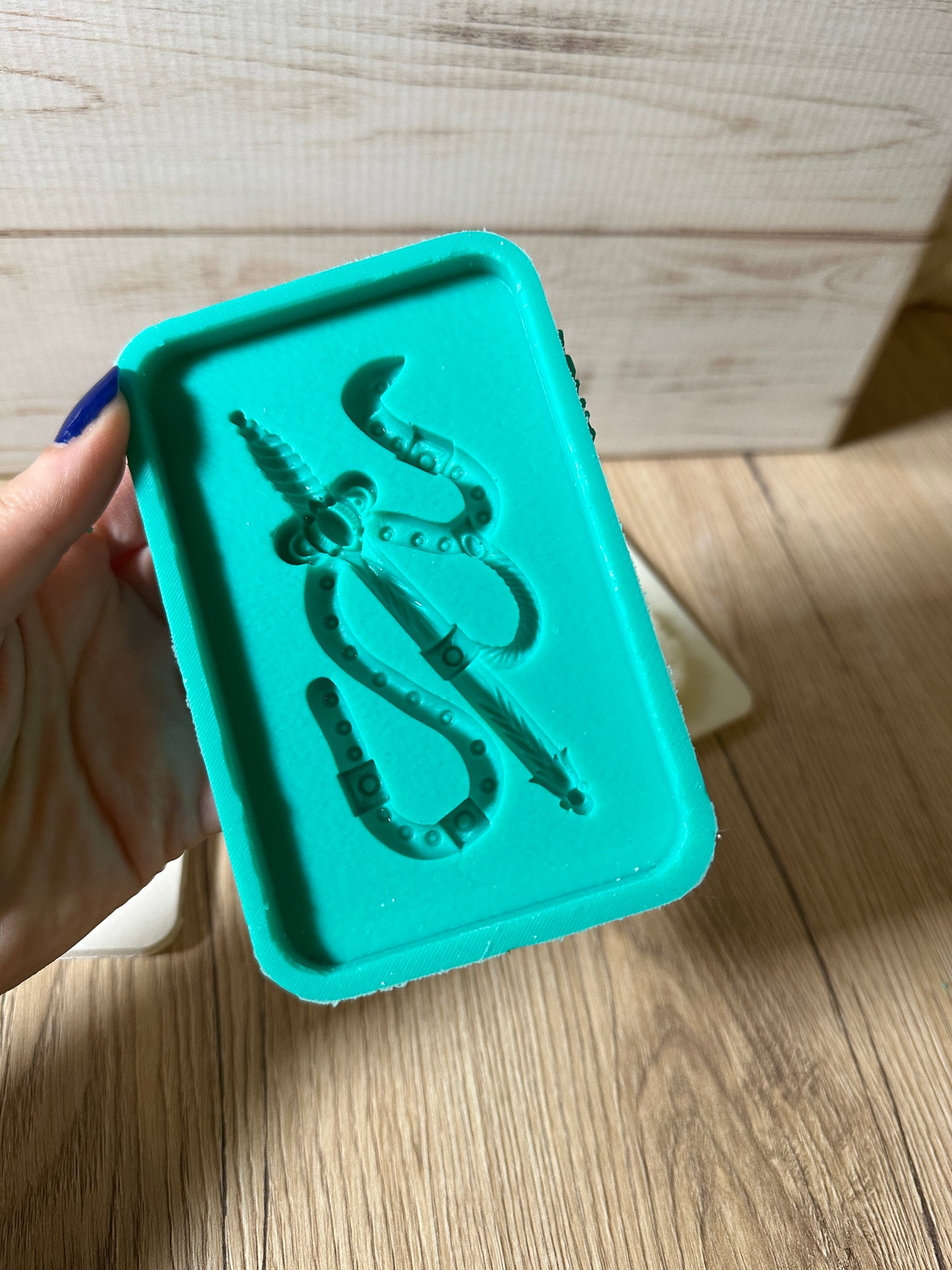 Stampo in silicone - Card Asso di Spade