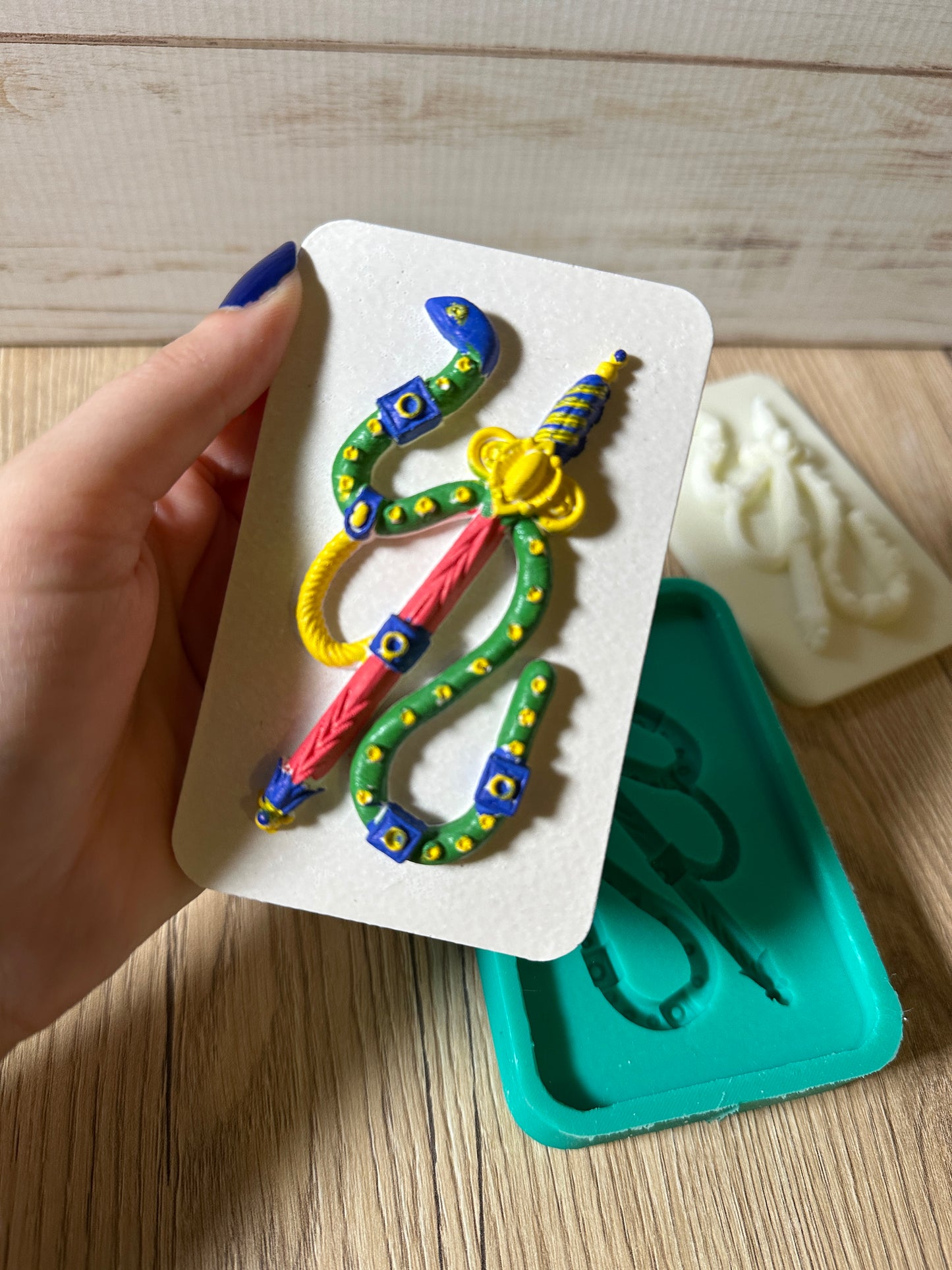 Stampo in silicone - Card Asso di Spade