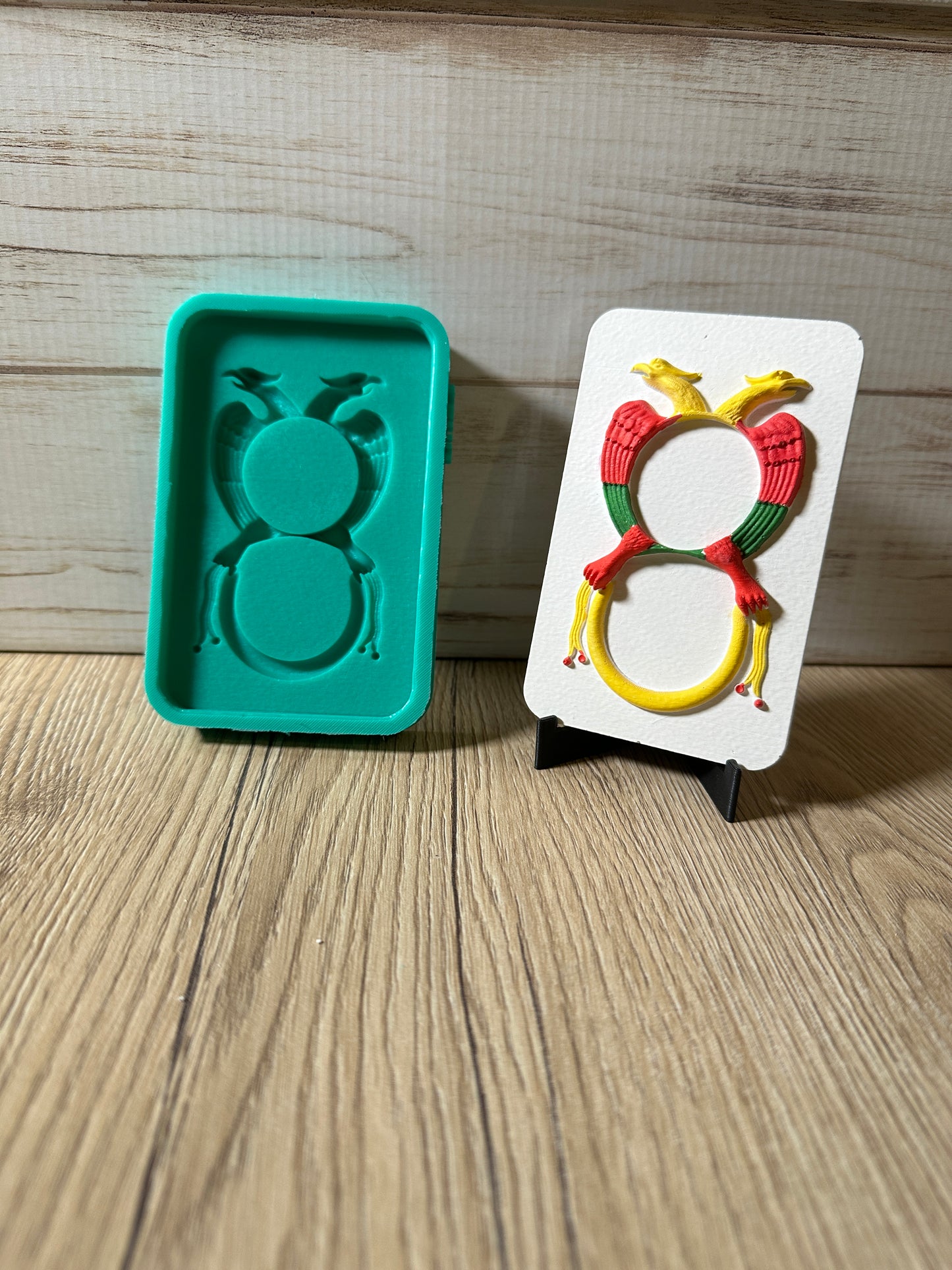 Stampo in silicone - Card Asso di Denari