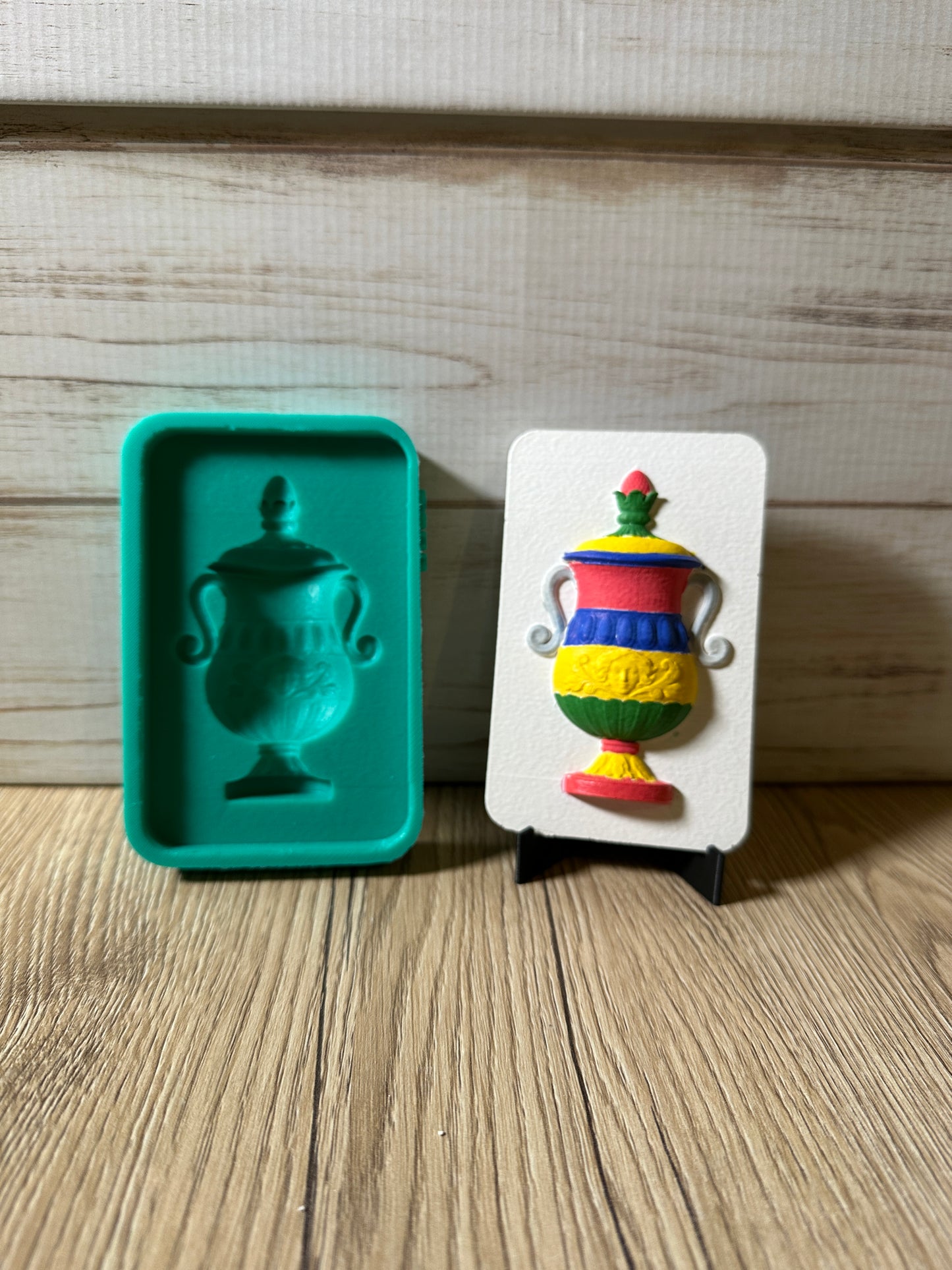 Stampo in silicone - Card Asso di Coppe