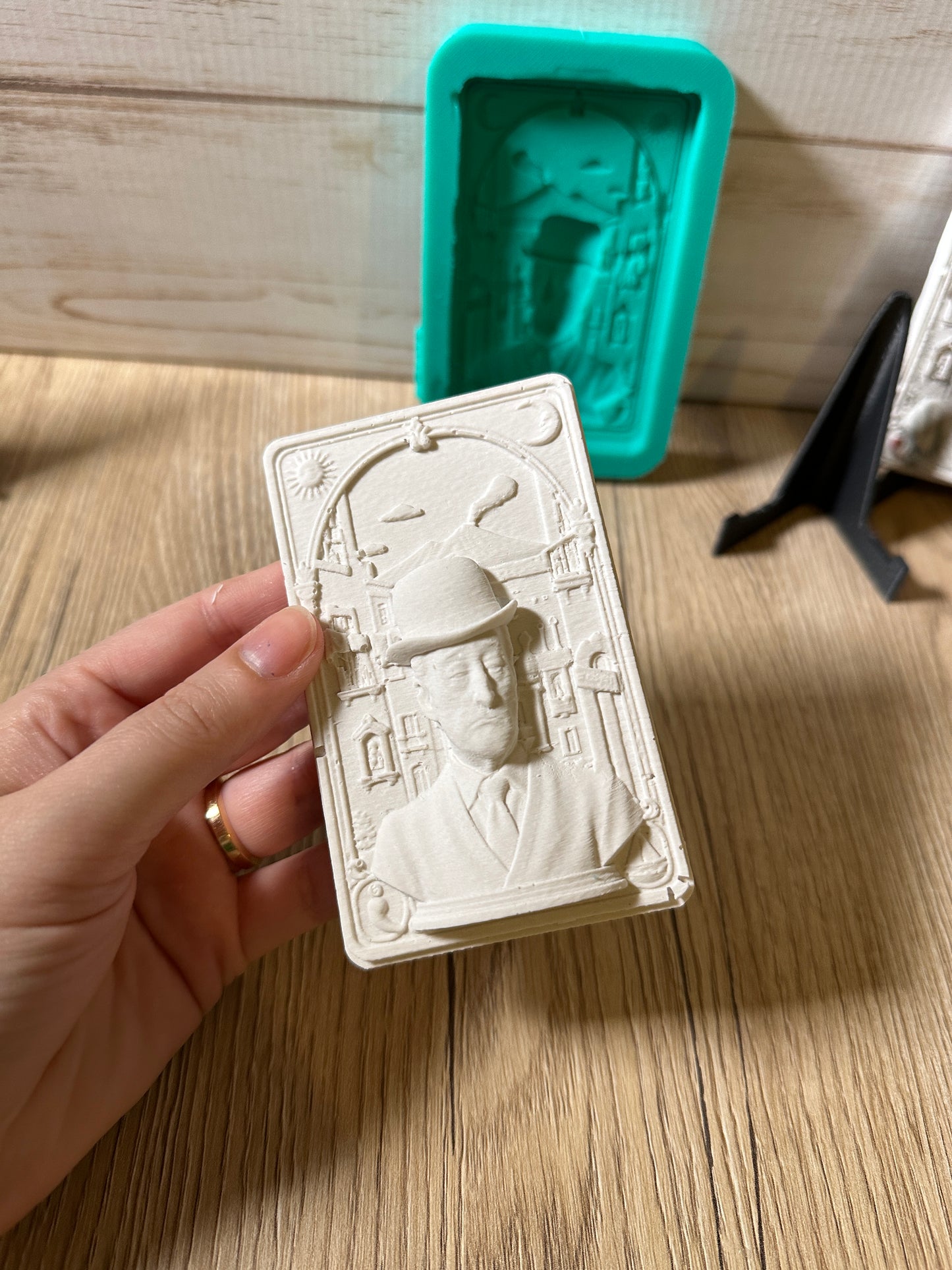 Stampo in silicone - Card Tarocchi Totò a Napoli