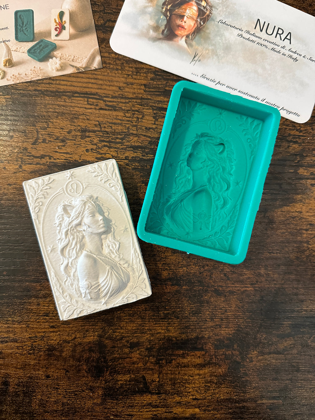Stampo in silicone - Card Segno zodiacale