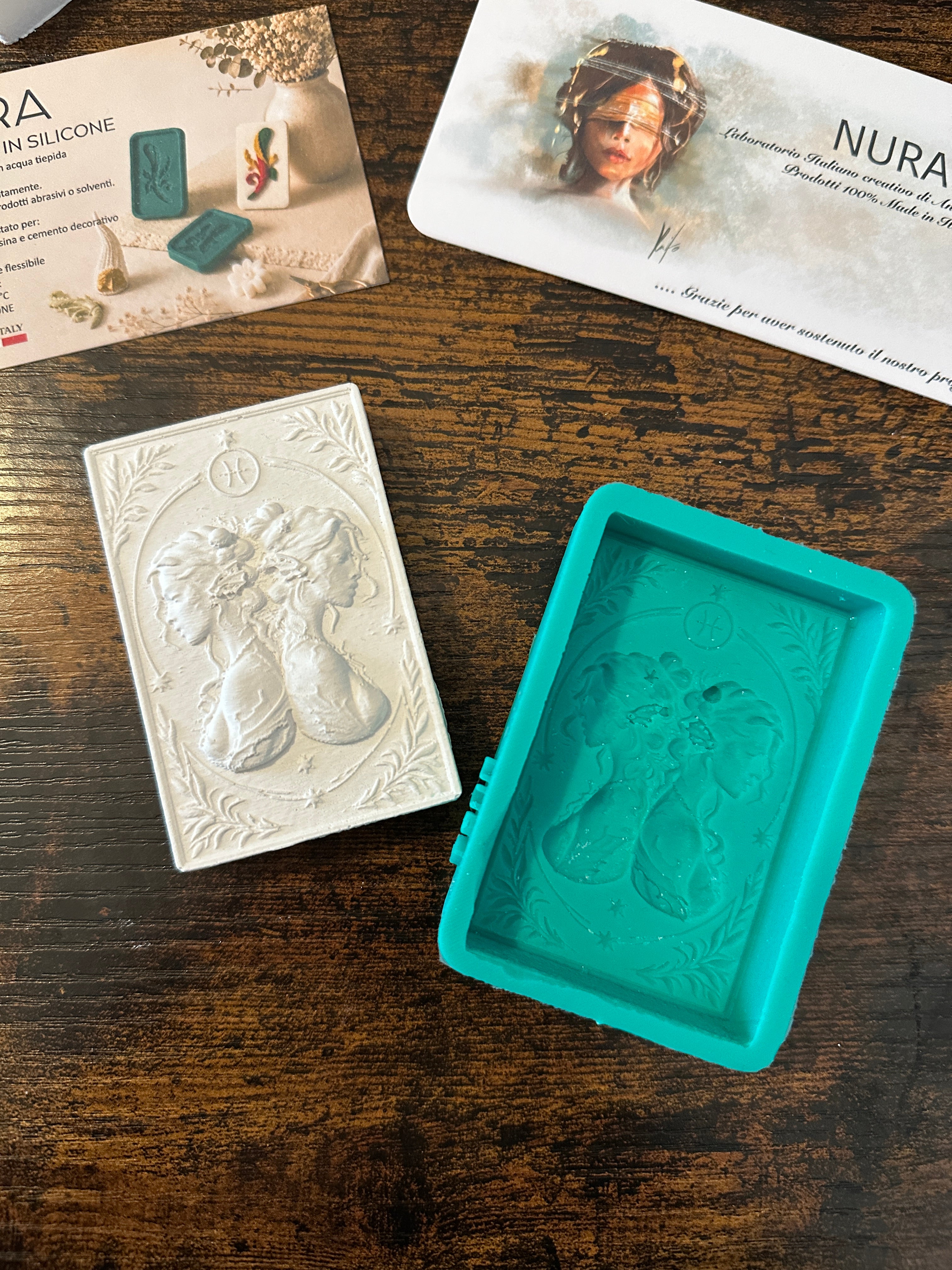 Stampo in silicone - Card Segno zodiacale