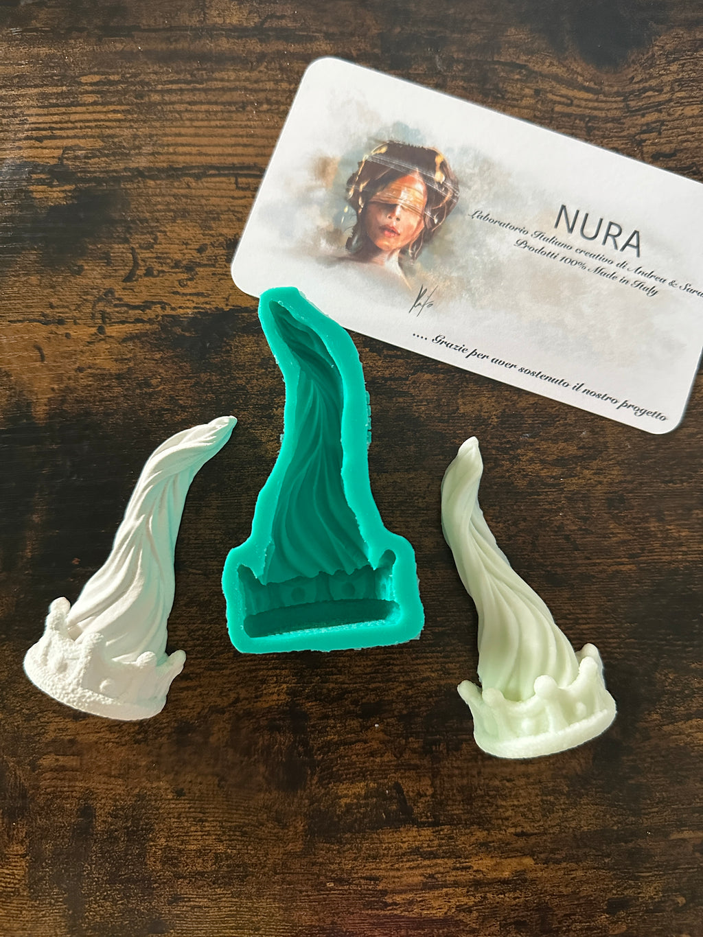 Stampo in silicone - Corno contemporaneo