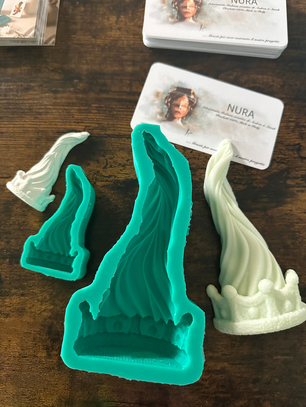 Stampo in silicone - Corno contemporaneo