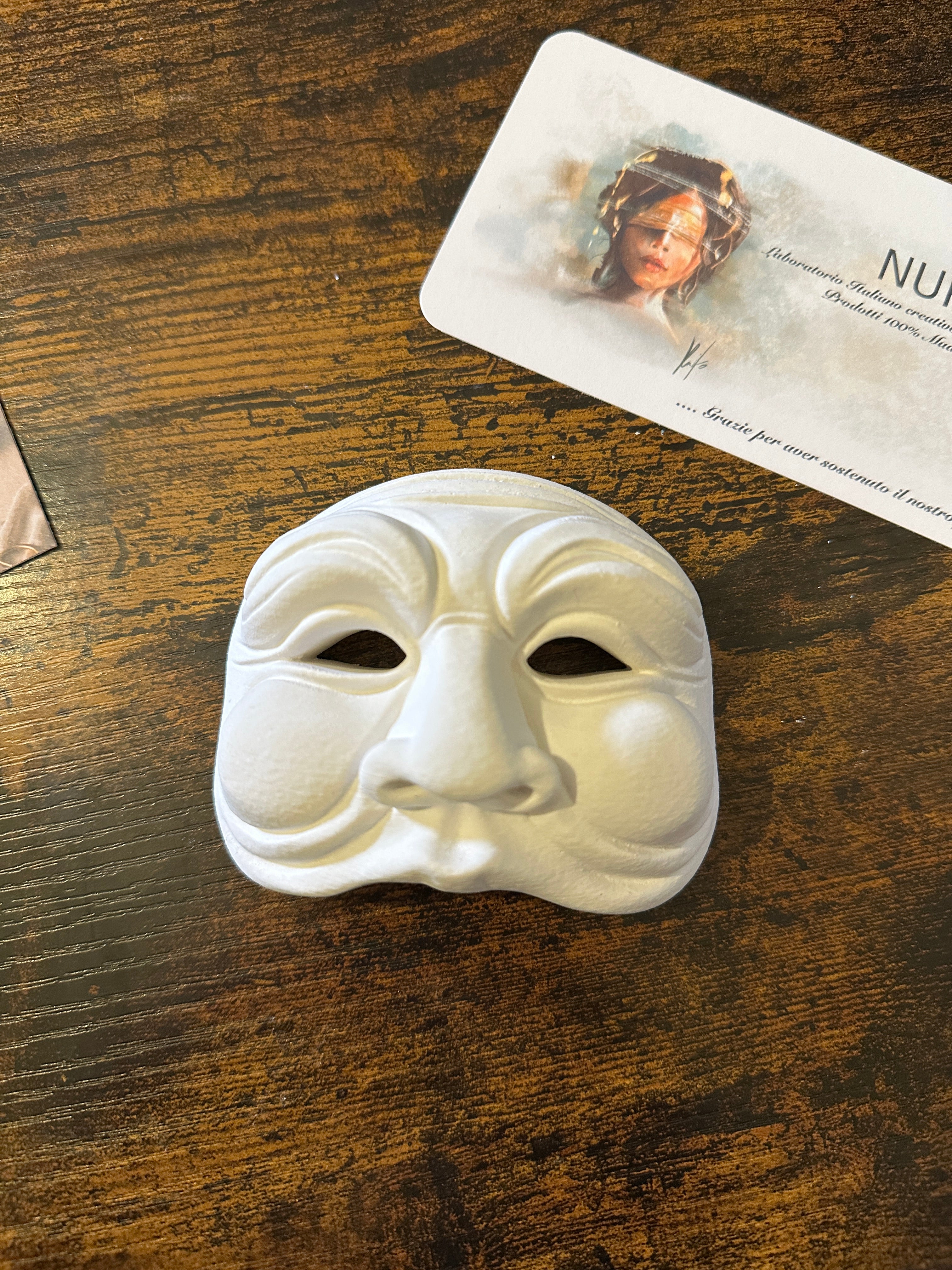 Stampo in silicone - Maschera Pulcinella