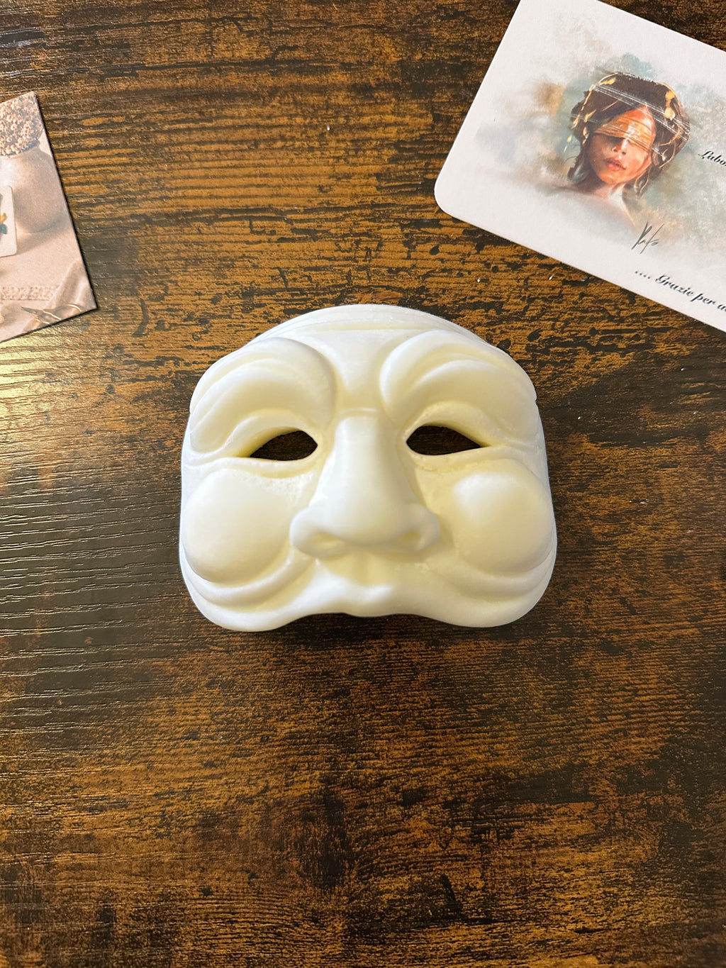 Stampo in silicone - Maschera Pulcinella