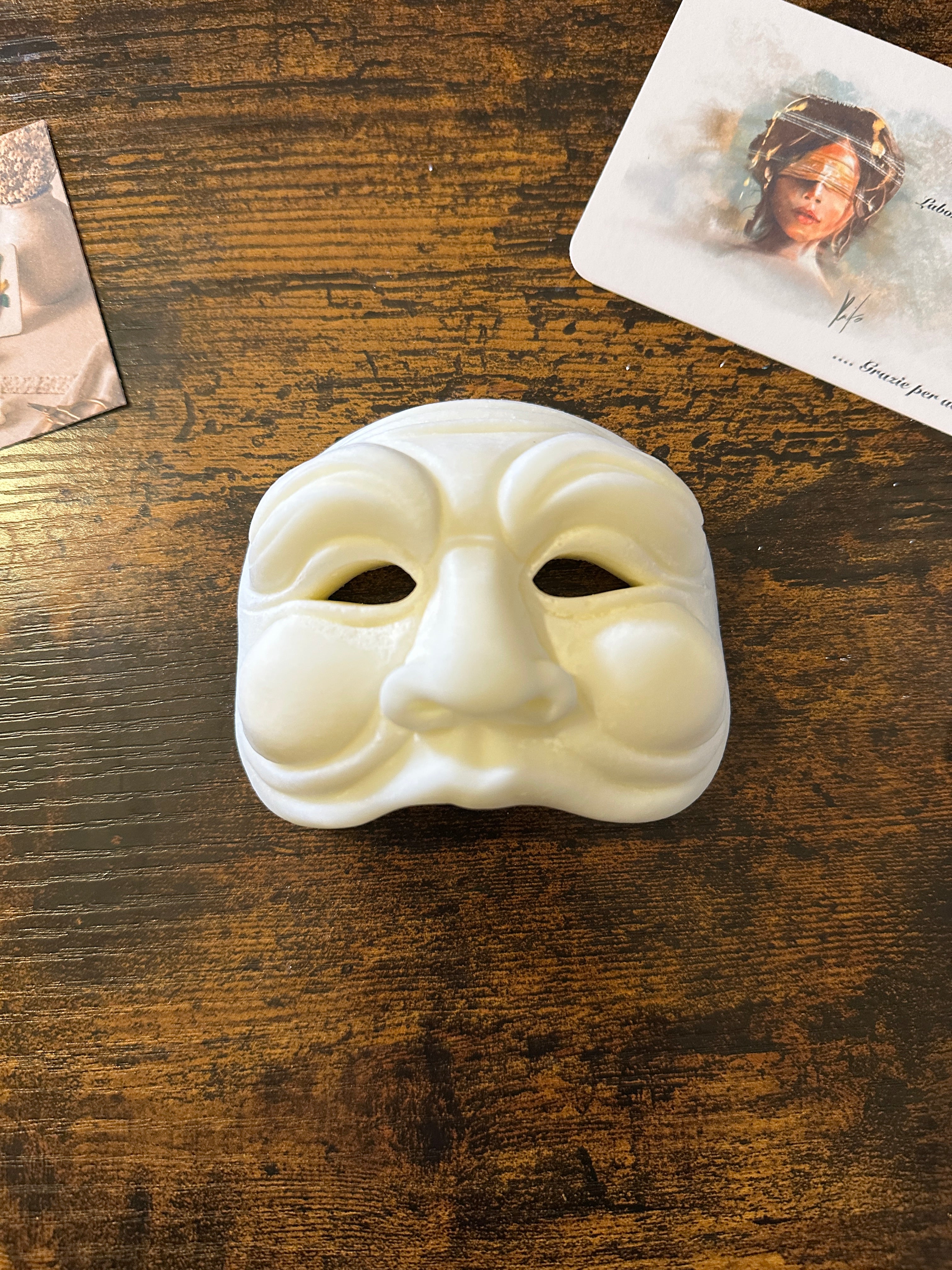 Stampo in silicone - Maschera Pulcinella