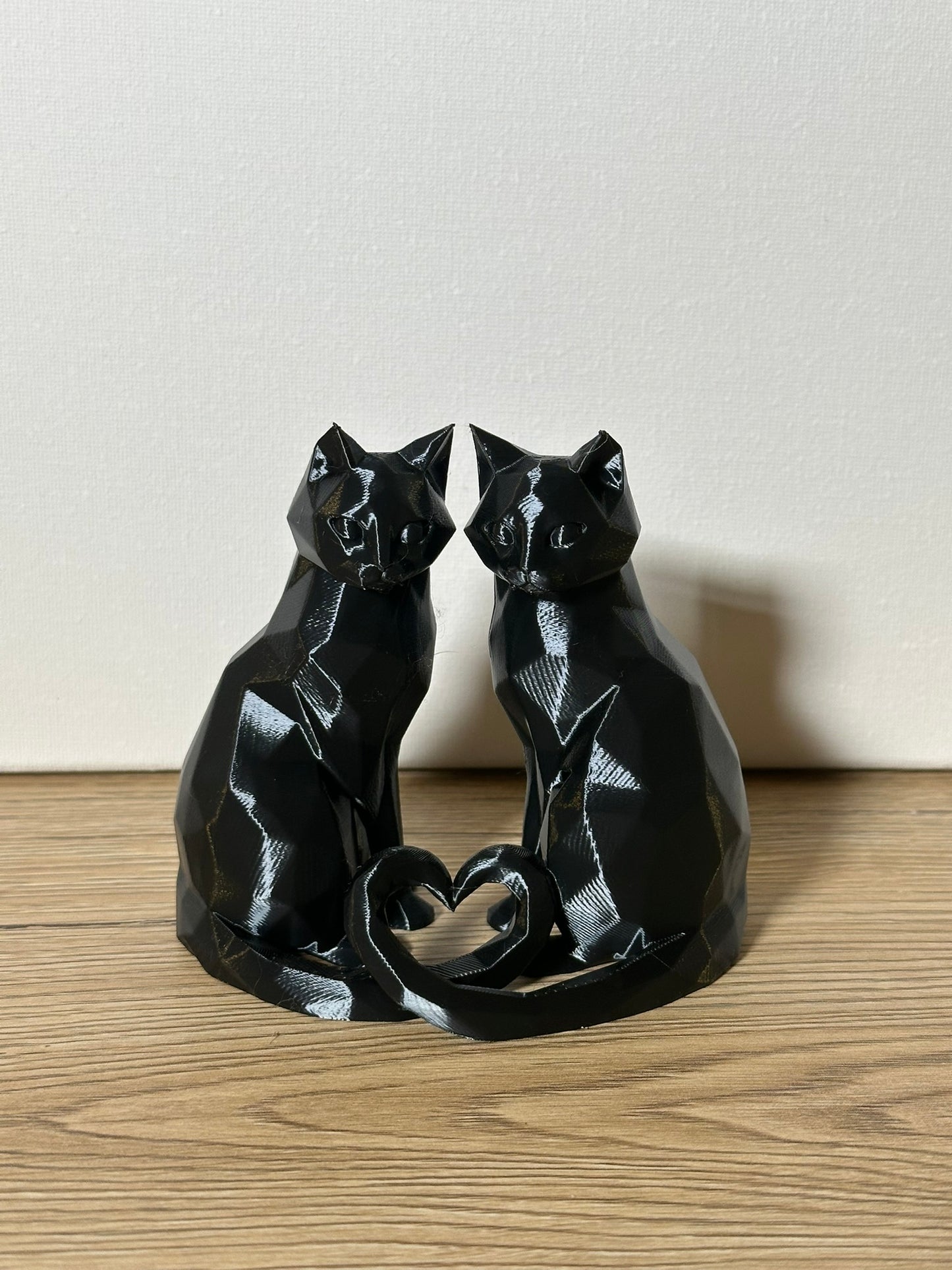 Scultura Gatti Innamorati