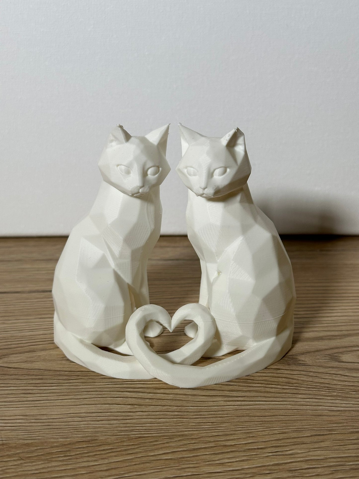Scultura Gatti Innamorati