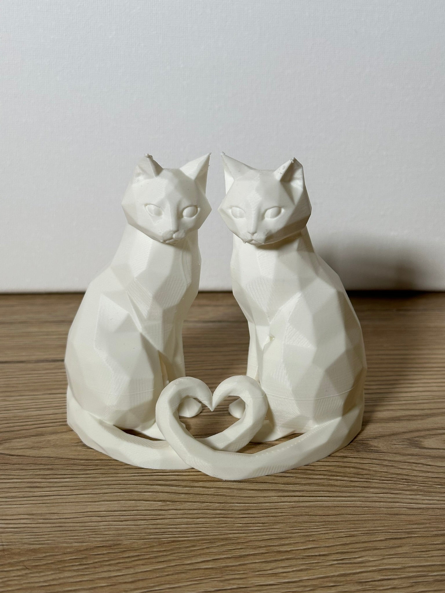 Scultura Gatti Innamorati