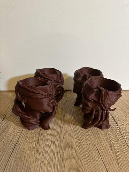 Vaso Dea Bendata PETITE (KIT da 4)