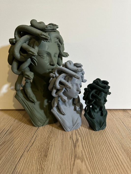 Statua Medusa Da Muro Media